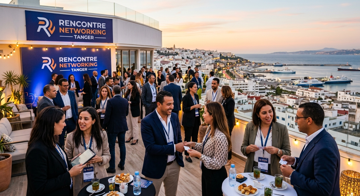Business networking meetup in Tangier, Morocco